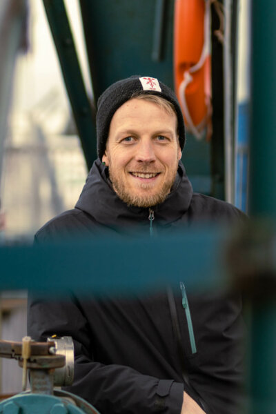 Portrait im Hafen